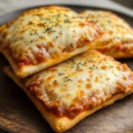 Homemade Easy Cheesy Pizza Pockets