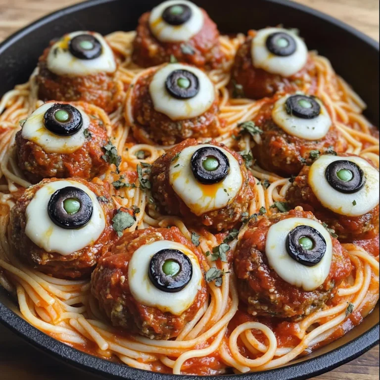 Spooky Spaghetti & Eyeballs
