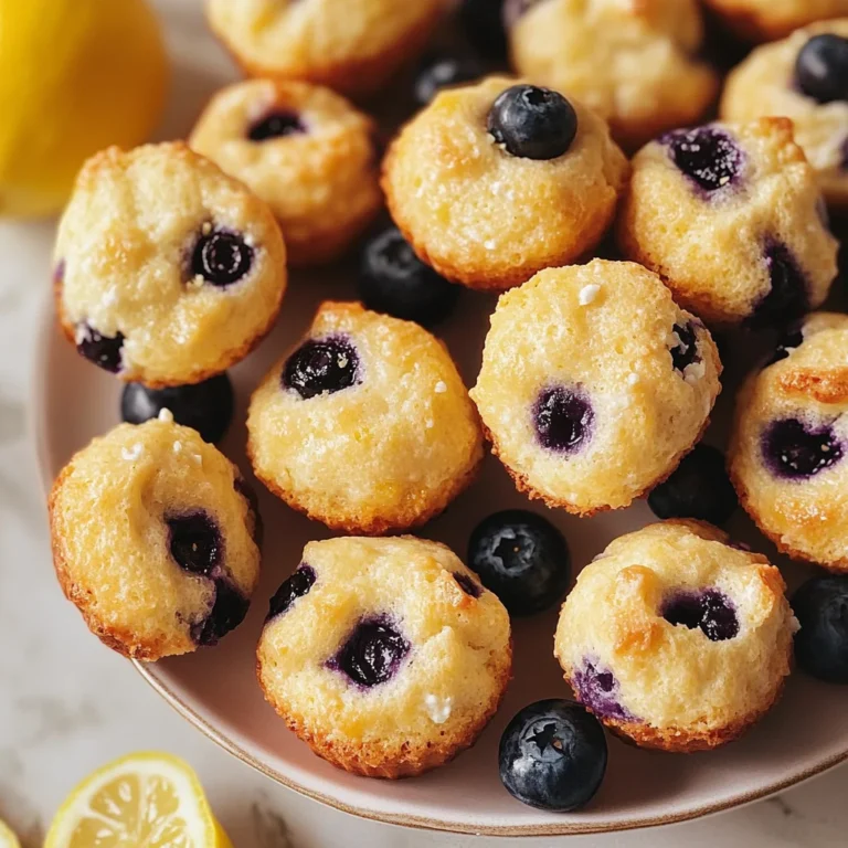Blueberry and Lemon Zest Cottage Cheese Bites