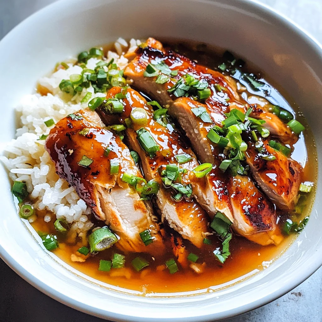 Caramelised Soy Chicken in Garlic Ginger Broth with Rice: An Incredible Ultimate Recipe