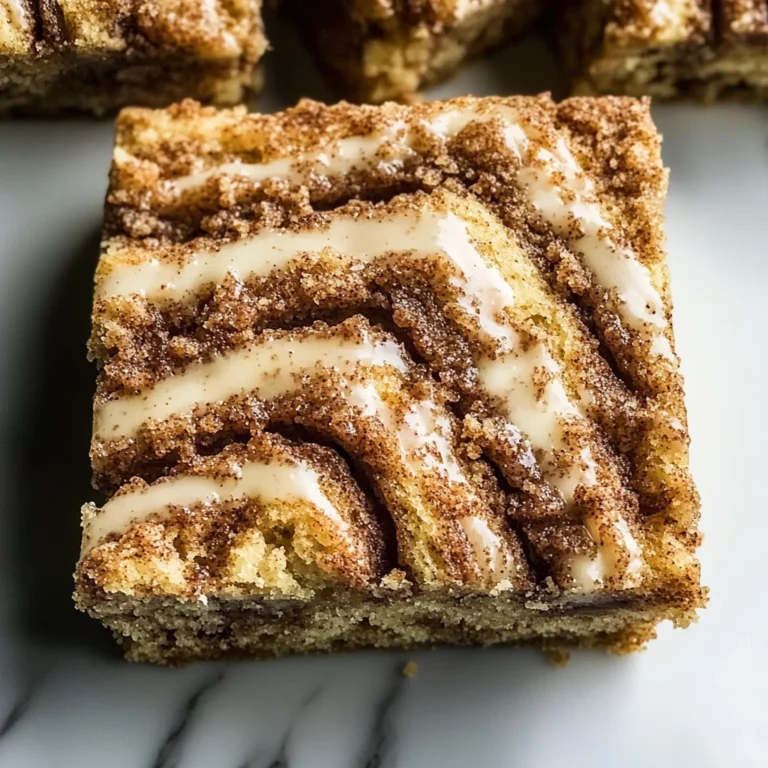 Cinnamon Roll Bliss Bars