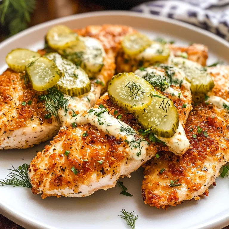 Dill Pickle Parmesan Chicken Recipe