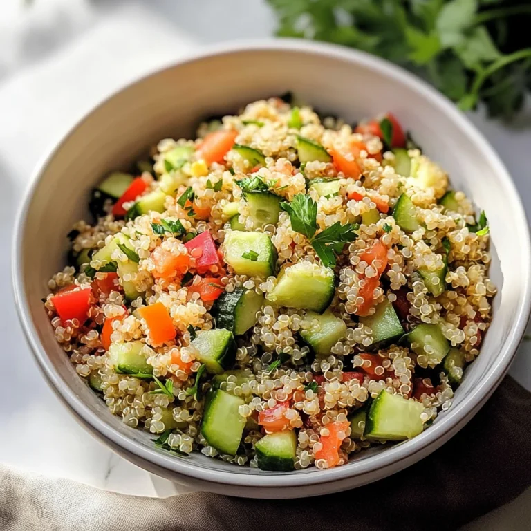 Easy Quinoa Salad Recipe