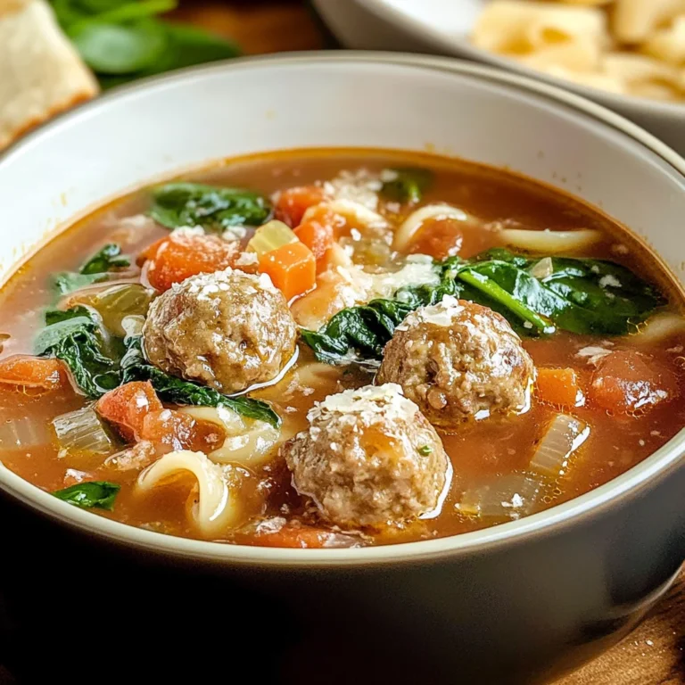 Italian Meatball Soup: Comfort in a Bowl