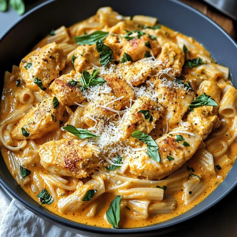 Marry Me Pumpkin Chicken Pasta