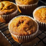 Spiced Baked Pumpkin Muffins