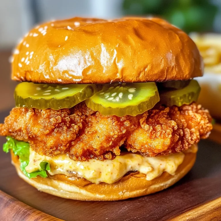 Spicy Chicken Sandwich with Creamy Homemade Sauce