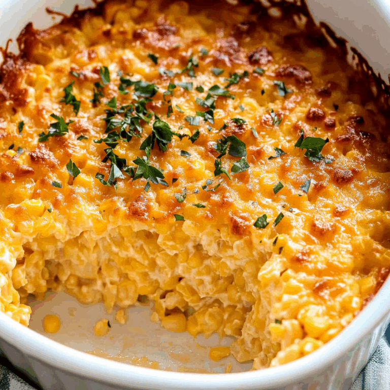 Honey-Glazed Corn Casserole