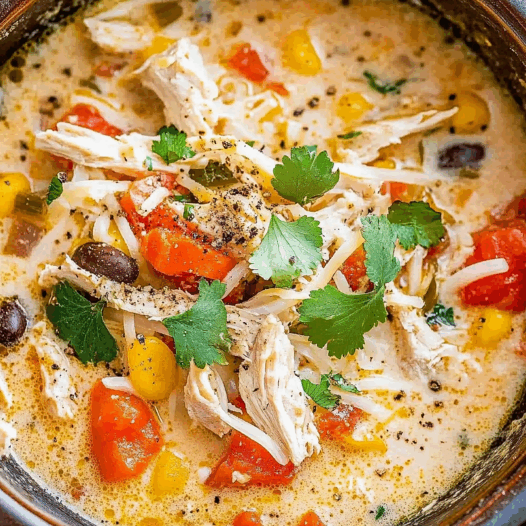Slow Cooker Keto Chicken Cream Cheese Soup