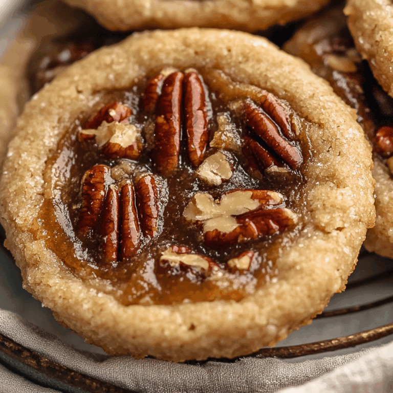 Vegan Pecan Pie Cookies