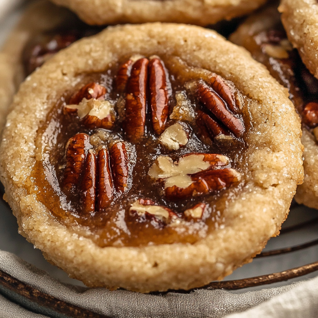 Vegan Pecan Pie Cookies