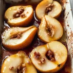 Baked Pears with Cinnamon Honey