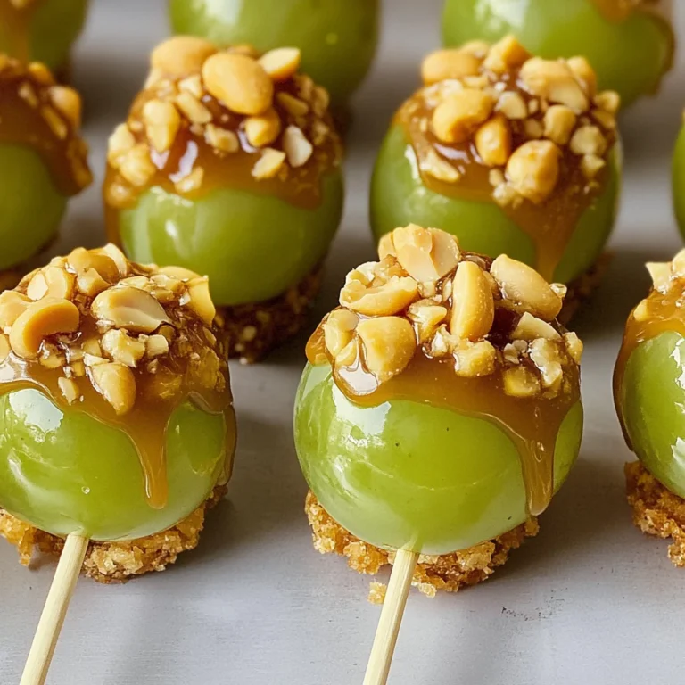 Caramel Apple Grapes