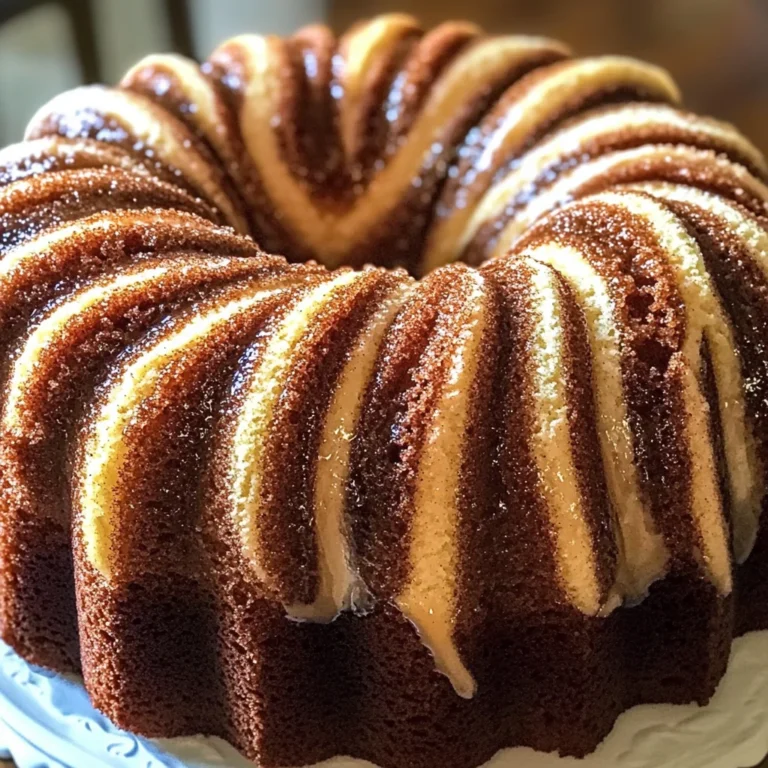 Cinnamon Swirl Bundt Cake