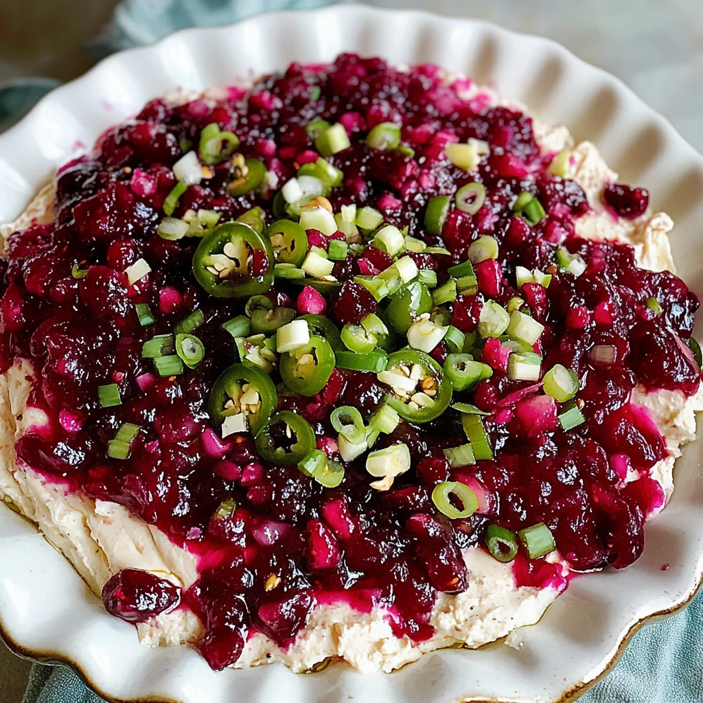 Cranberry Jalapeno Cream Cheese Dip Recipe