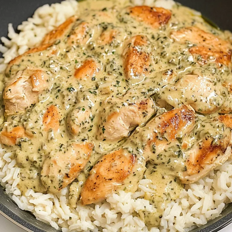 Creamy Herb Chicken & Basmati Rice â€“ A Comforting, Flavor-Packed One-Pan Meal
