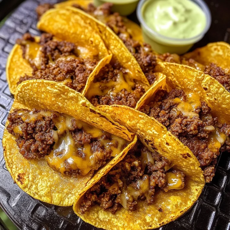 Crispy Ground Beef Tacos