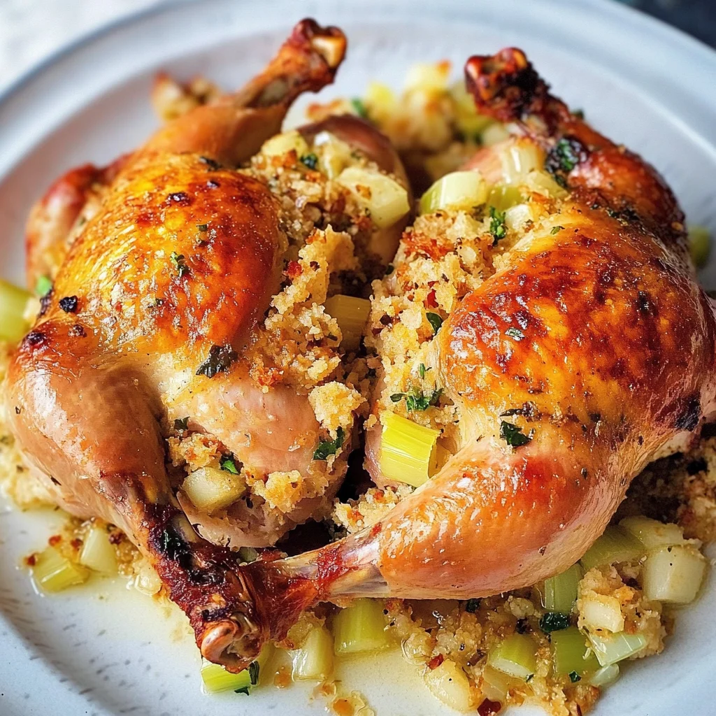 Stuffed Cornish Game Hens