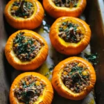Stuffed Mini Pumpkins Recipe