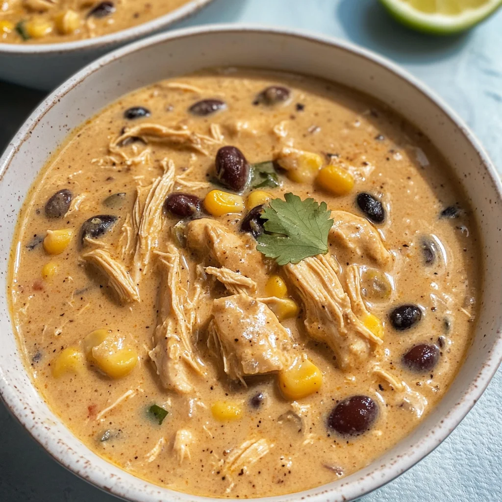 White Chicken Chili Recipe with Cream Cheese