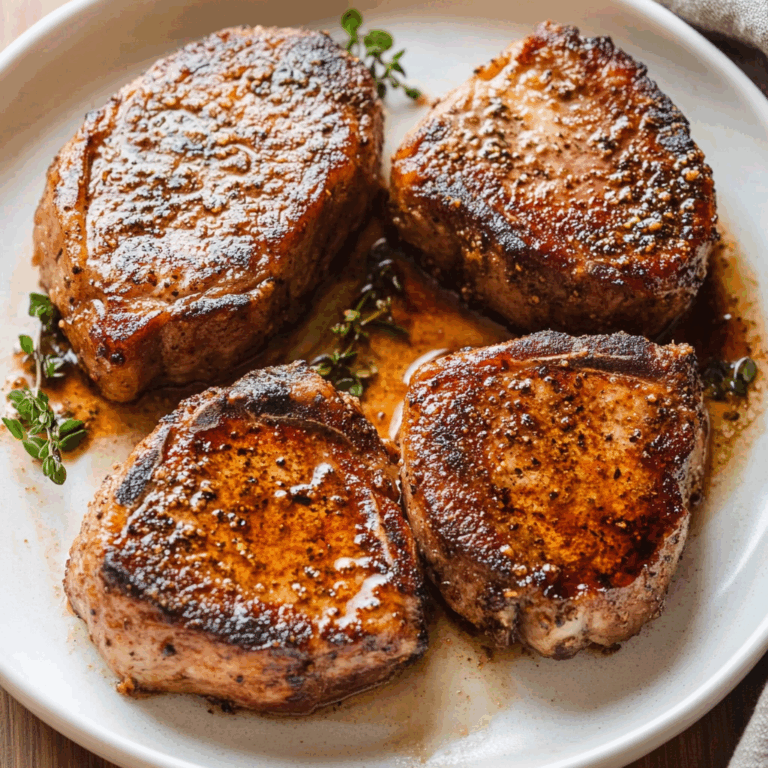 Boneless beef Chops Recipe