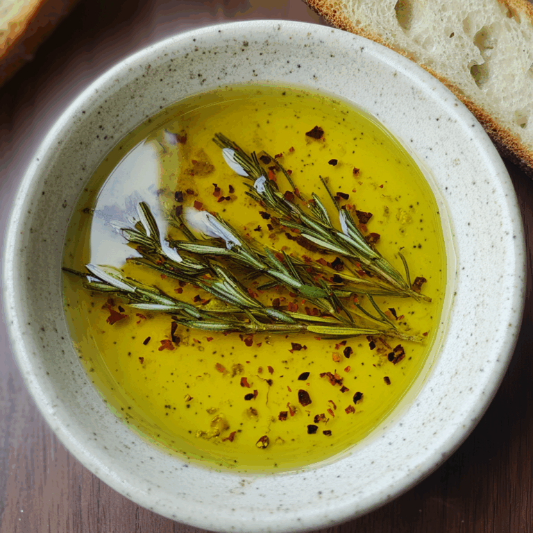 Bread Dipping Oil (Ready in 10 Minutes)
