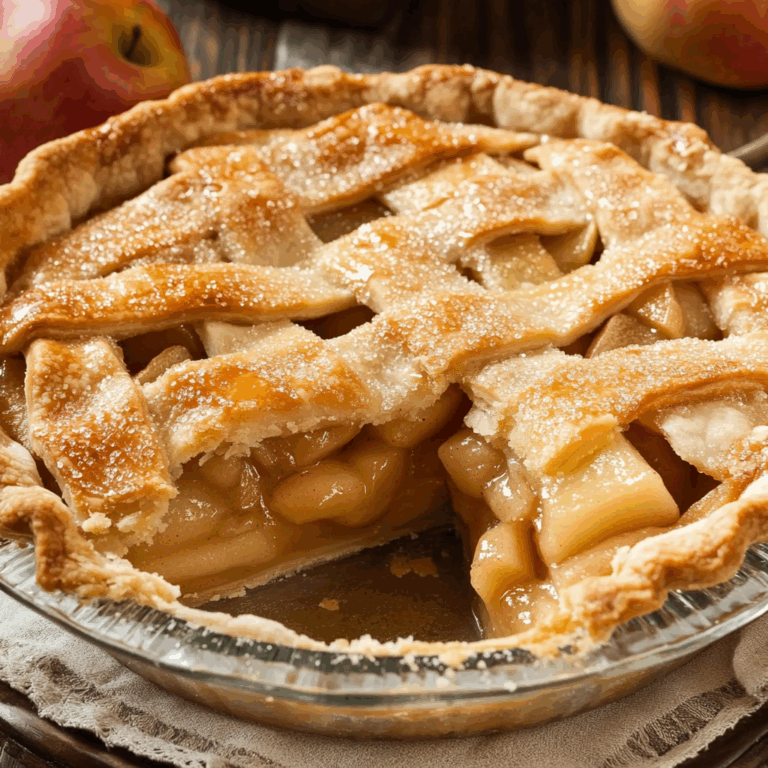 Homemade Apple Pie